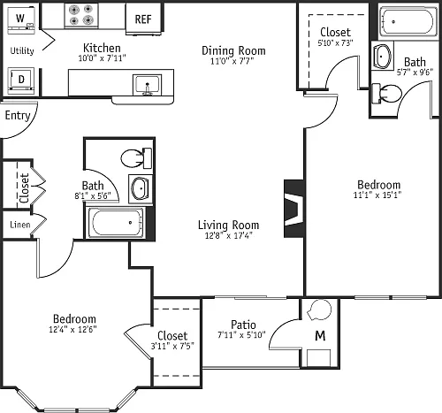 Floor plan Dover