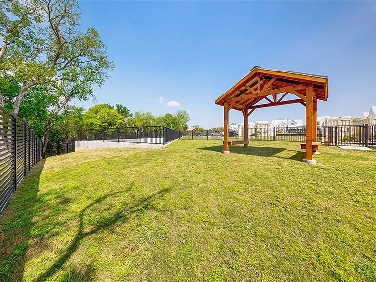 This dog friendly community has an amazing dog park!