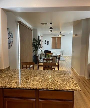 Dinning and Living area as viewed from Kitchen