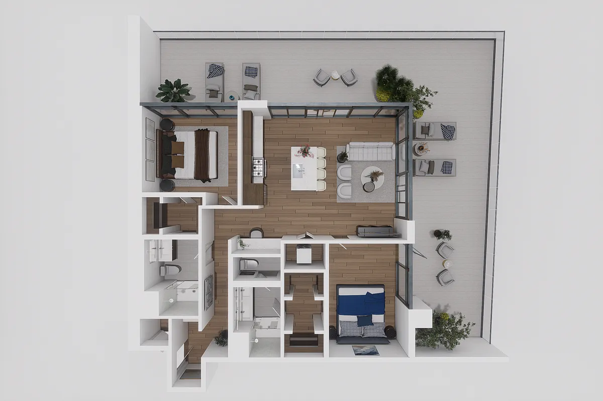 Floor plan B3