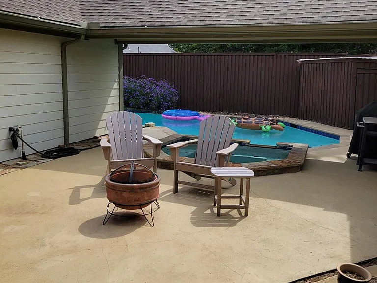 Back Patio and Pool