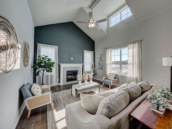 Living Room - Not Actual Home - Finishes May Vary