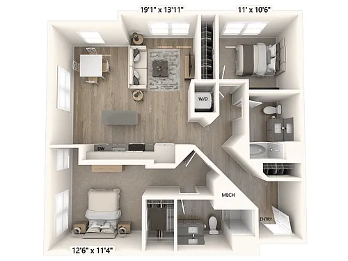 Floor plan B14