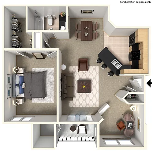 Floor plan Barrington