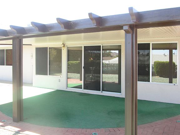 Covered Patio in Back Yard