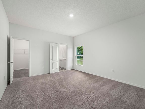 Spacious master bedroom