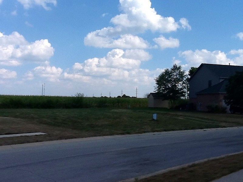 Lot 133, 415 Karen Court, looking east