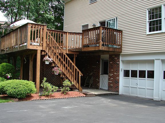 Back view of house