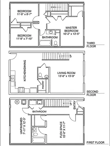 Floor plan Glade Village
