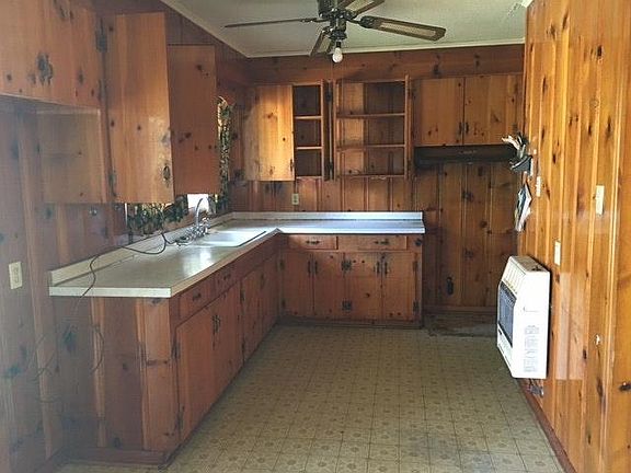 Classic Knotty Pine Kitchen