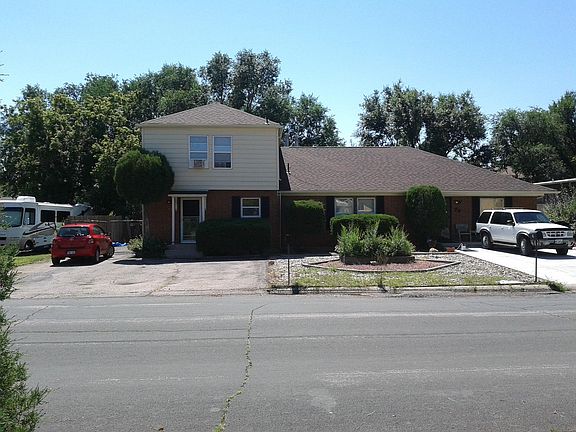 The unit is on the left in the picture and it_s two stories.