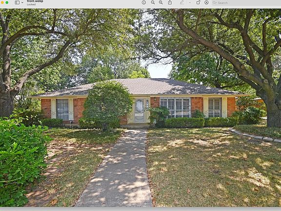 Large mature trees with lovely landscaping. Sprinkler system.