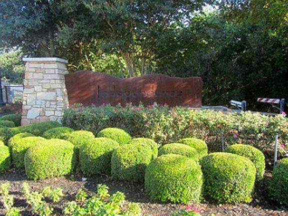 Entrance to neighborhood