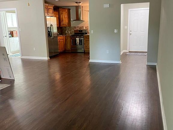 Living area looking towards kitchen