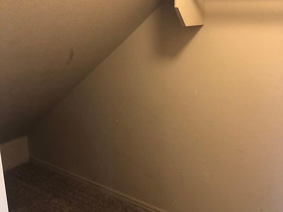 Additional storage inside enclosed closet off living area