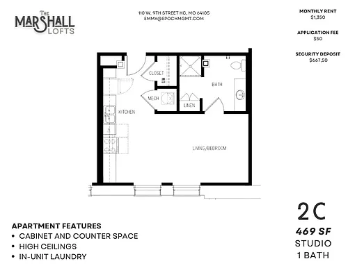 Floor plan 2C