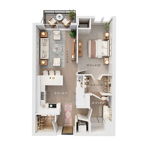 Floor plan Dove