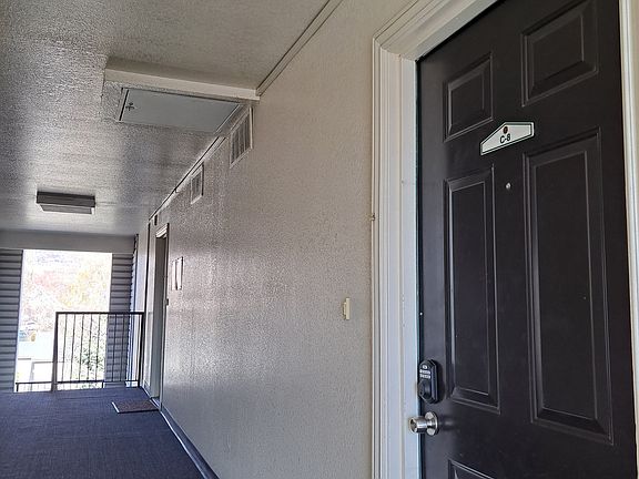 The entrance door. Only another unit on the same floor