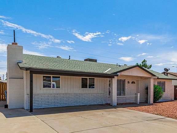 Three driveway spaces for parking.