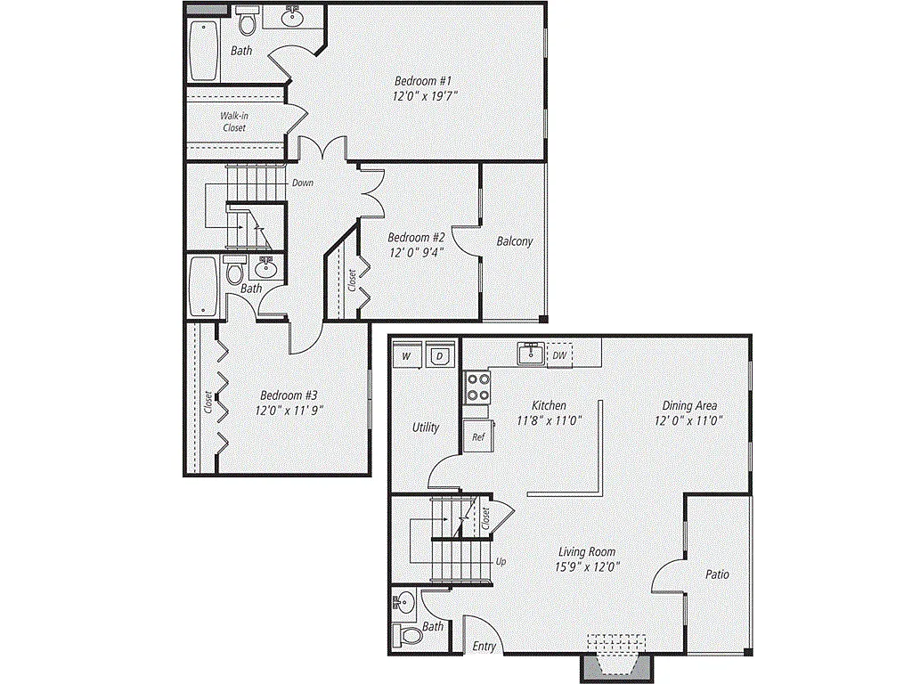 Floor plan C1T