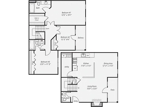 Floor plan C1T