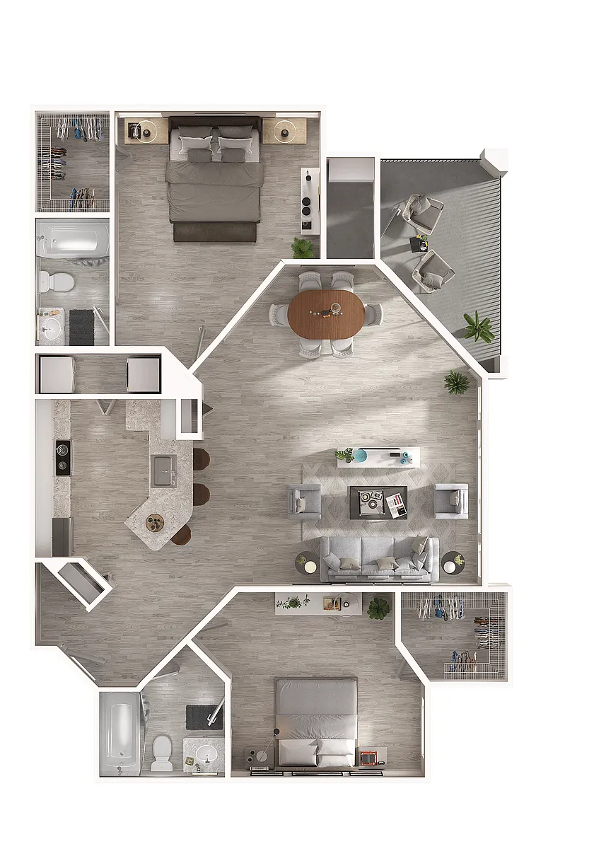 Floor plan B3R
