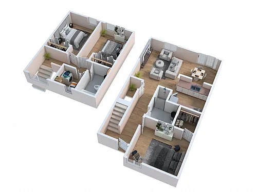 Floor plan 3 Bedroom Renovated