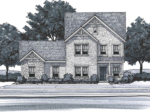 The Stapleton - Craftsman 2 - Side Entry Garage