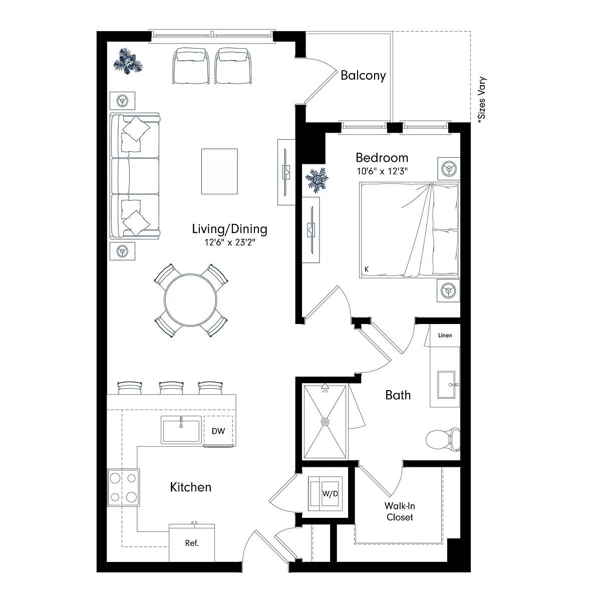 Floor plan A1