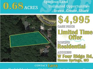 0 W Four Ridge Rd HOUSE 2, House Springs, MO 63051