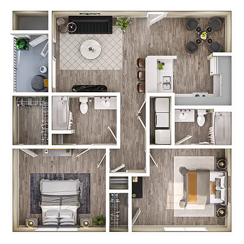 Floor plan B2D