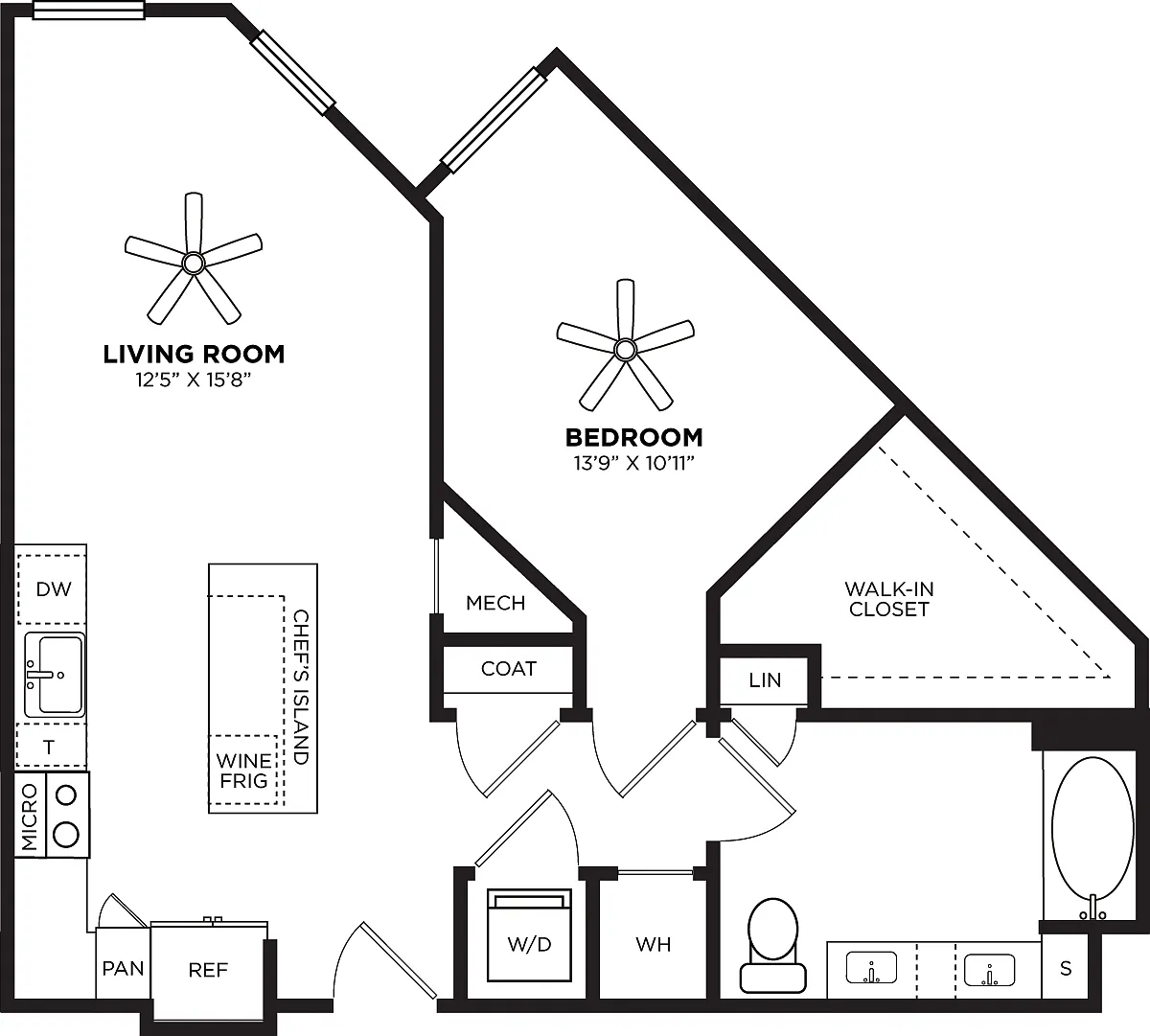 Floor plan A9 No Balcony