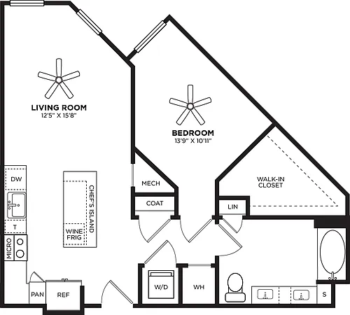 Floor plan A9 No Balcony