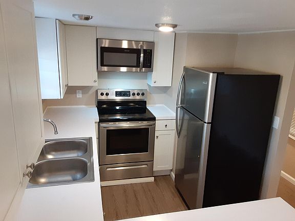 Newer stainless steel appliances