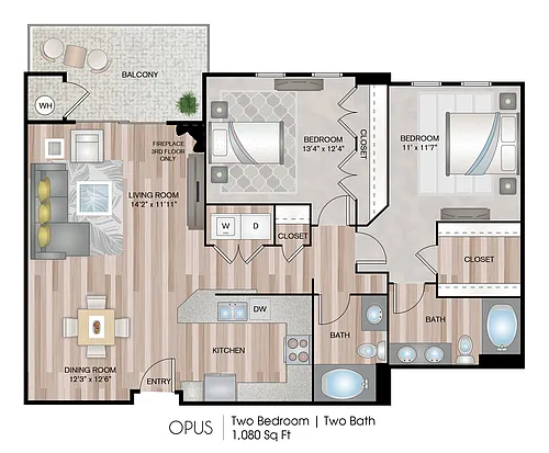 Floor plan Opus