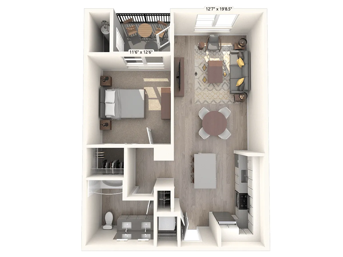 Floor plan AM19-1