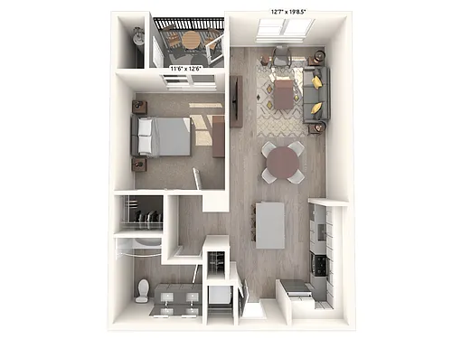 Floor plan AM19-1