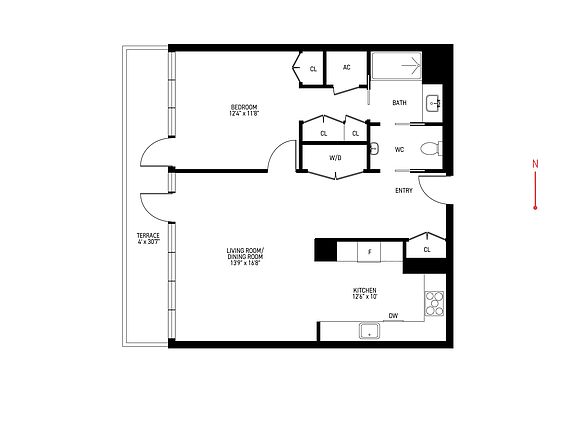 2nd image of 429 Kent Ave #832