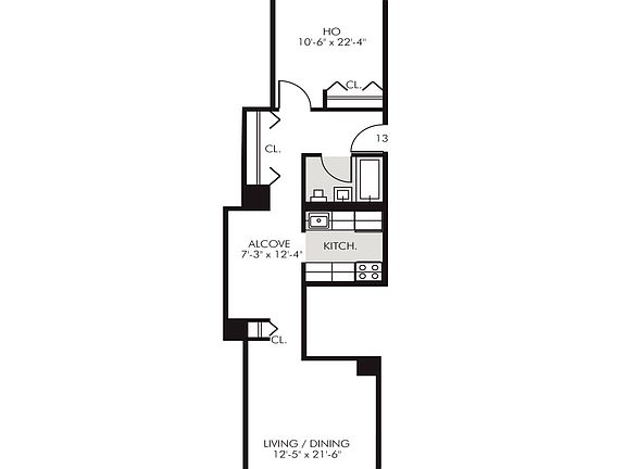 2nd image of 45 Wall St APT 1513