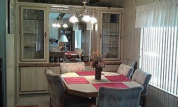 Formal Dining with deluxe Buffet/Hutch