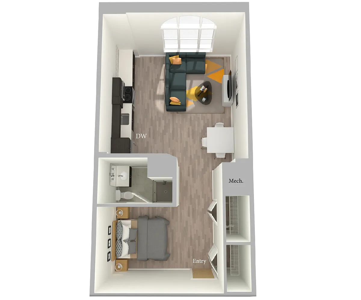 Floor plan A1L-808