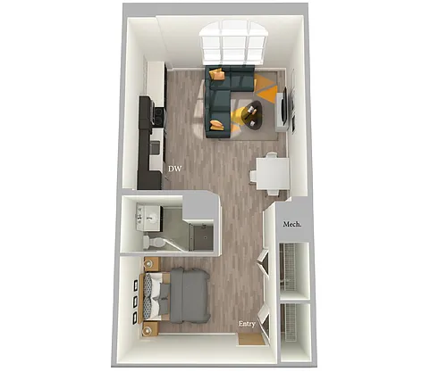 Floor plan A1L-808