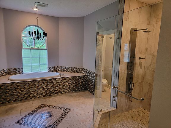 Master Bath and Luxurious Large Shower