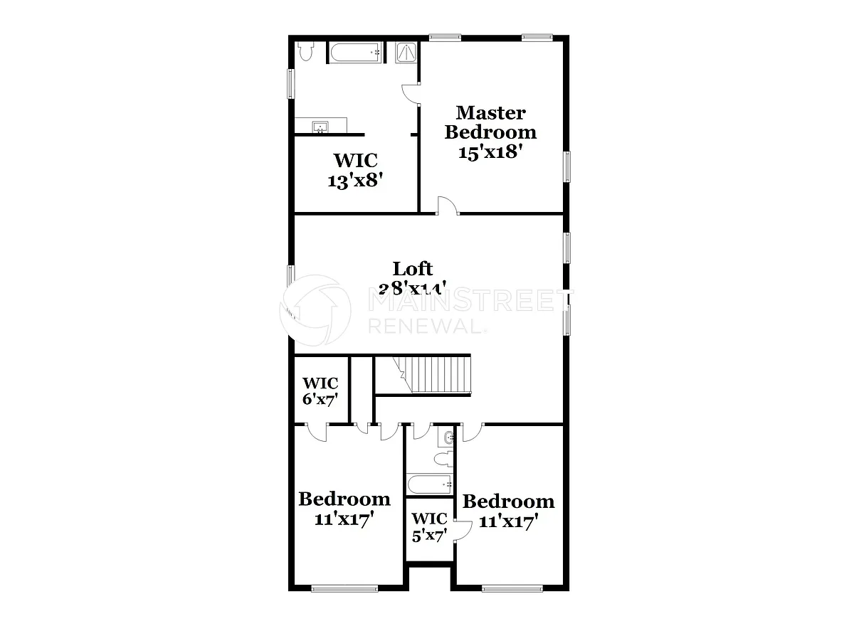 Floor Plan - 7702 Burro Bnd