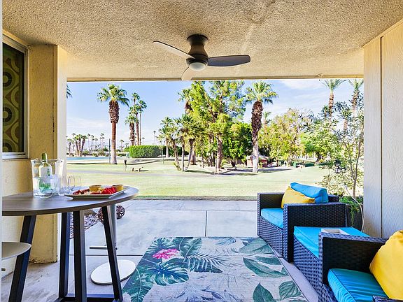 Patio Overlooking Golf Course