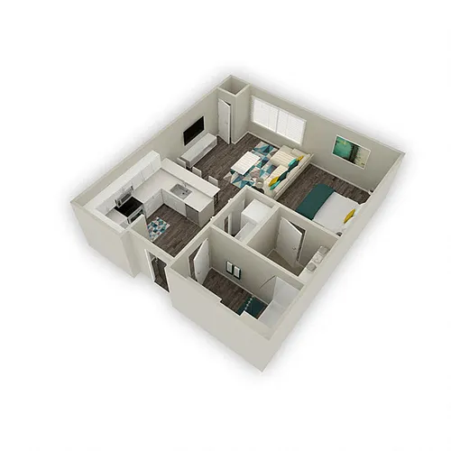 Floor plan Studio Shay