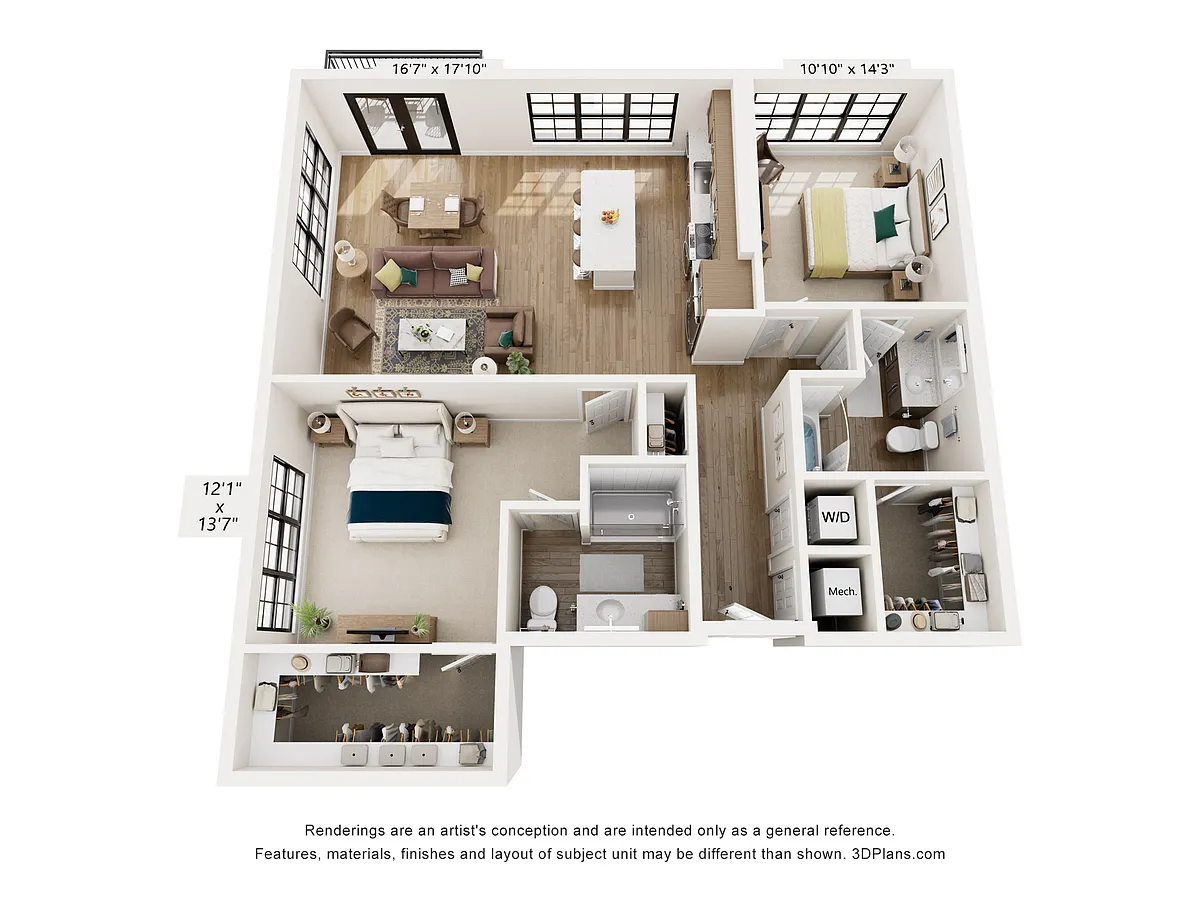 Floor plan The Chase