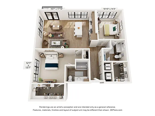 Floor plan The Chase