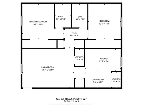 Floor plan The Oak