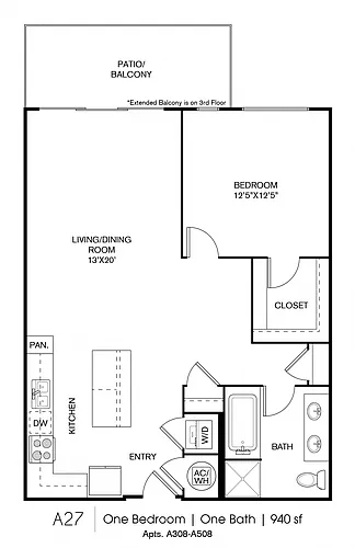 Floor plan A27